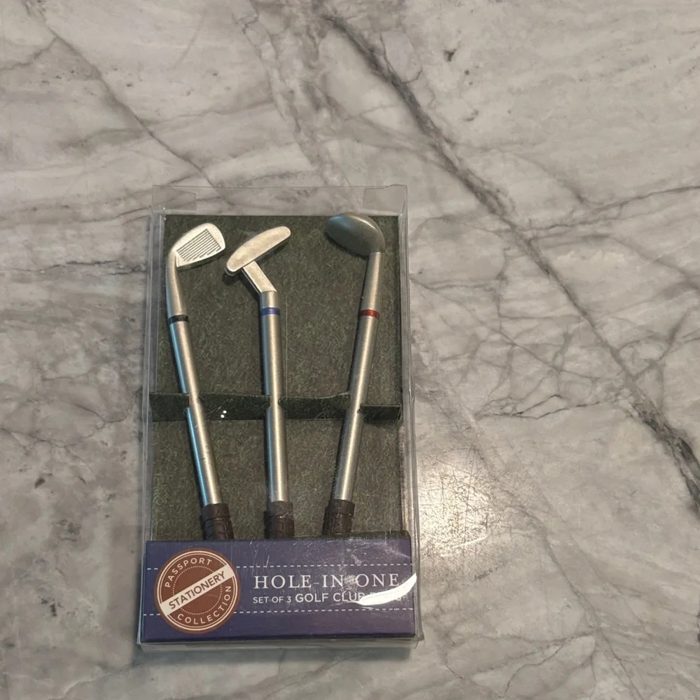 Golf Club Pen Set of 3